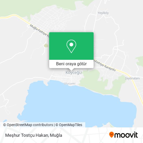 Meşhur Tostçu Hakan harita