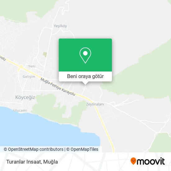 Turanlar Insaat harita