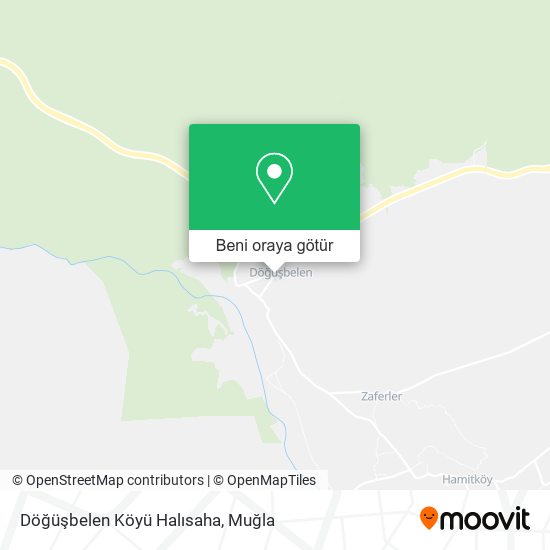 Döğüşbelen Köyü Halısaha harita