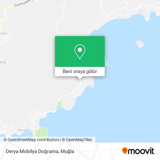 Derya Mobilya Doğrama harita
