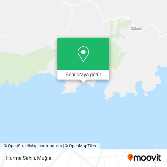 Hurma Sahili harita