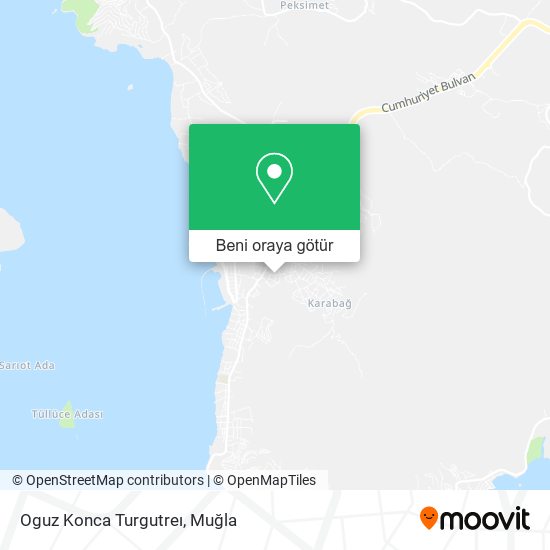 Oguz Konca Turgutreı harita