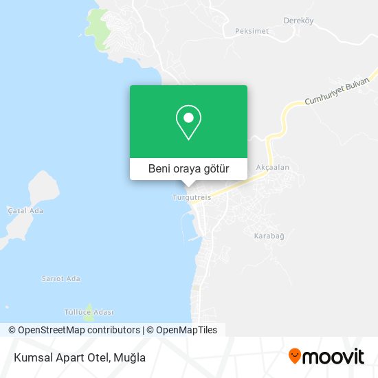 Kumsal Apart Otel harita