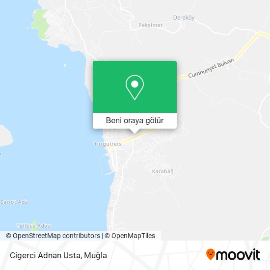 Cigerci Adnan Usta harita
