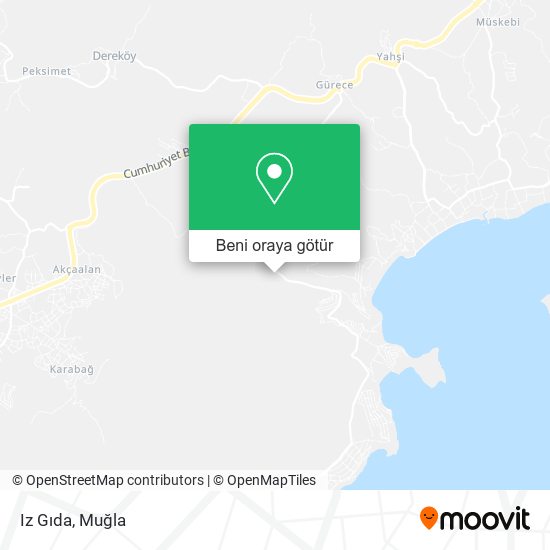Iz Gıda harita