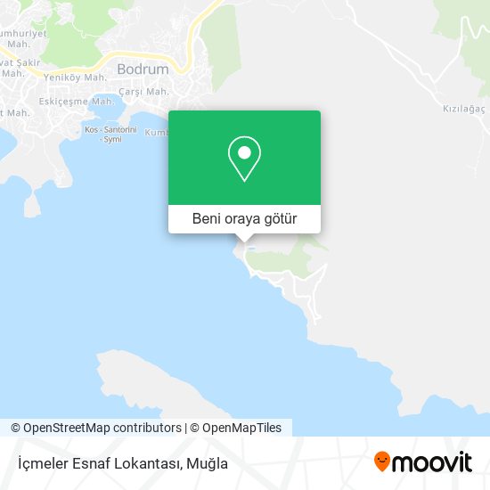 İçmeler Esnaf Lokantası harita