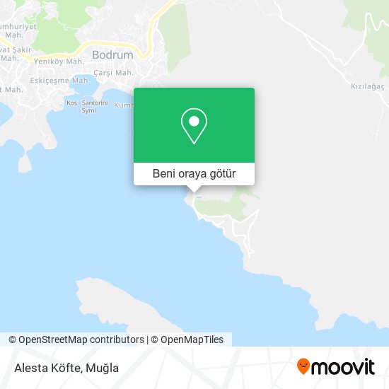 Alesta Köfte harita