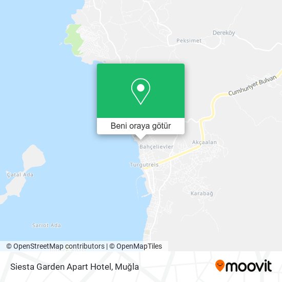 Siesta Garden Apart Hotel harita