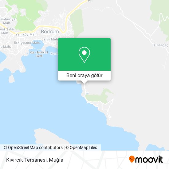 Kıvırcık Tersanesi harita