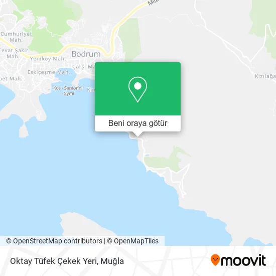 Oktay Tüfek Çekek Yeri harita