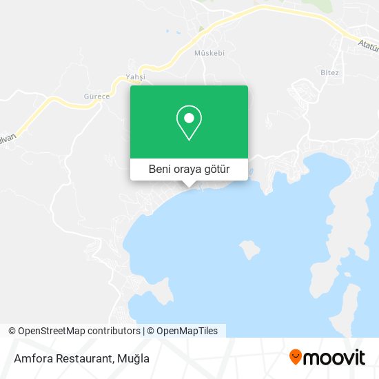 Amfora Restaurant harita