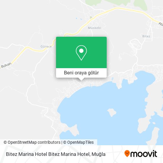 Bitez Marina Hotel Bitez Marina Hotel harita