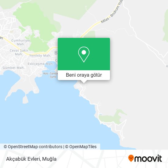 Akçabük Evleri harita