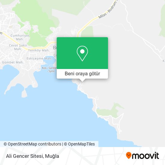 Ali Gencer Sitesi harita