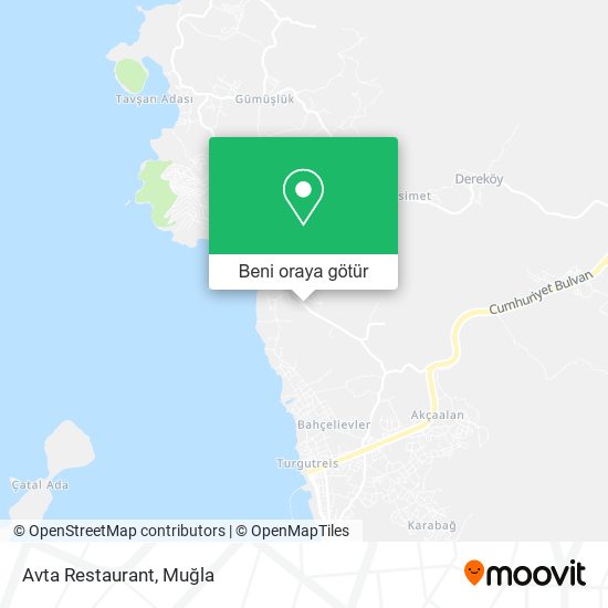 Avta Restaurant harita