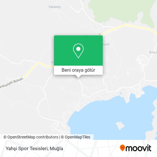 Yahşi Spor Tesisleri harita
