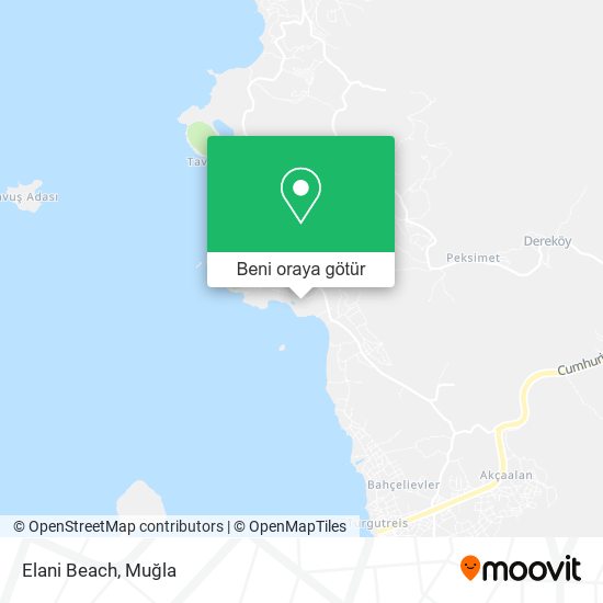 Elani Beach harita