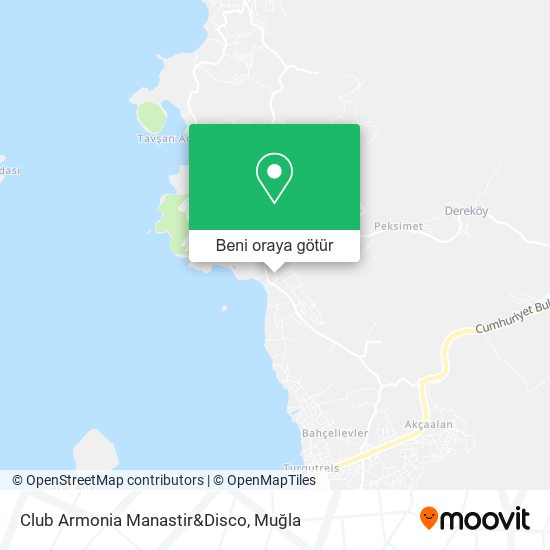 Club Armonia Manastir&Disco harita