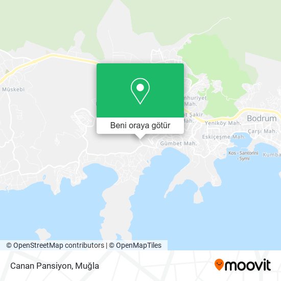 Canan Pansiyon harita
