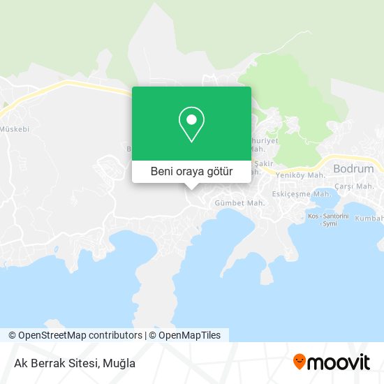 Ak Berrak Sitesi harita
