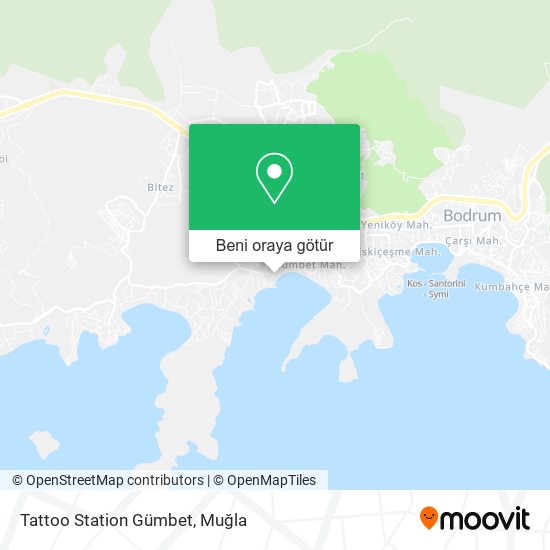 Tattoo Station Gümbet harita