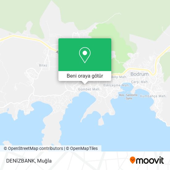 DENİZBANK harita