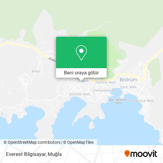 Everest Bilgisayar harita