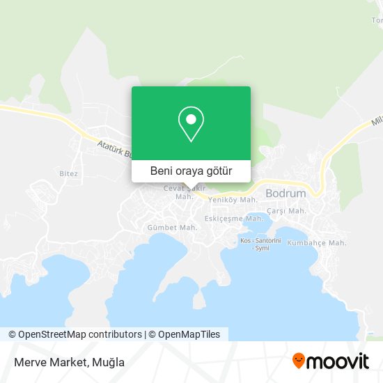 Merve Market harita