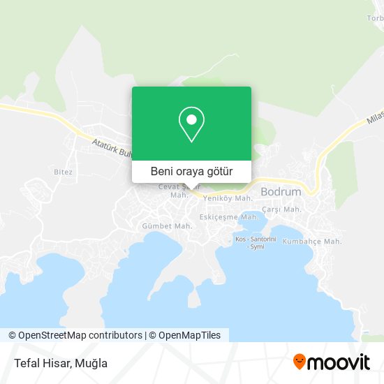 Tefal Hisar harita