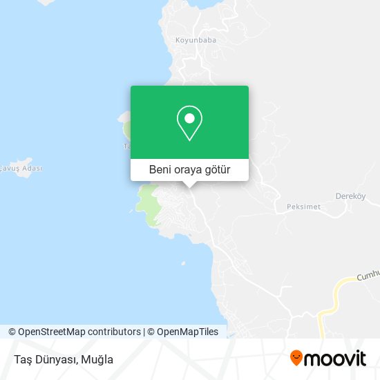 Taş Dünyası harita