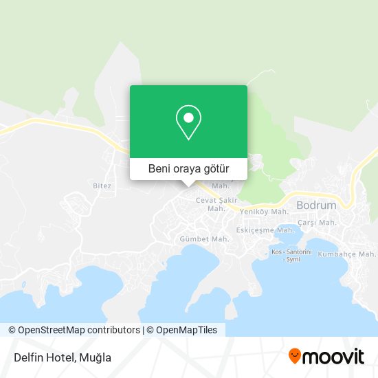 Delfin Hotel harita