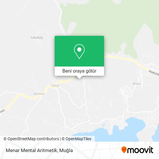 Menar Mental Aritmetik harita