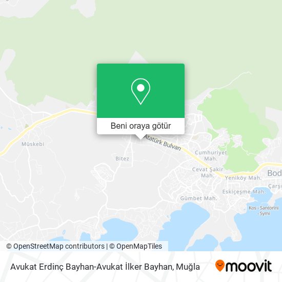 Avukat Erdinç Bayhan-Avukat İlker Bayhan harita