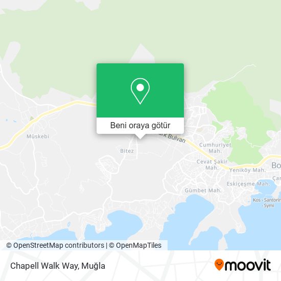 Chapell Walk Way harita