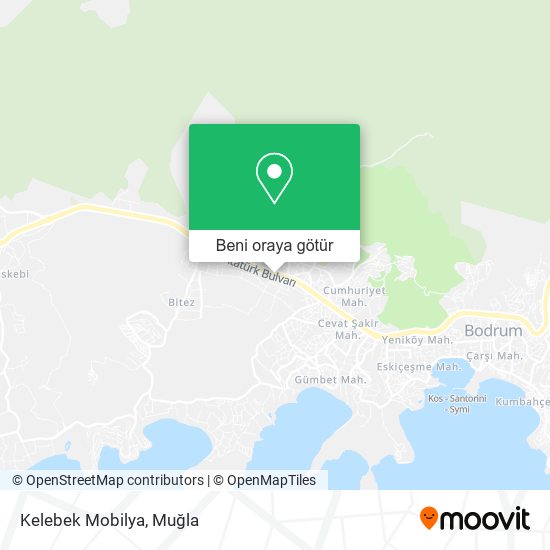 Kelebek Mobilya harita