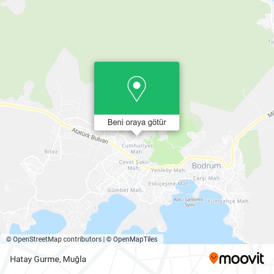 Hatay Gurme harita