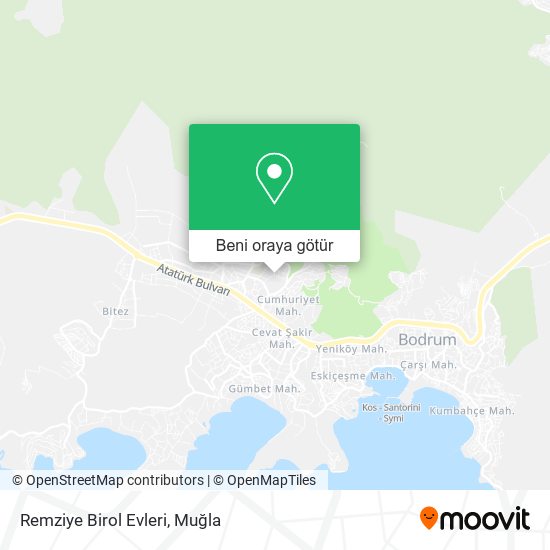 Remziye Birol Evleri harita