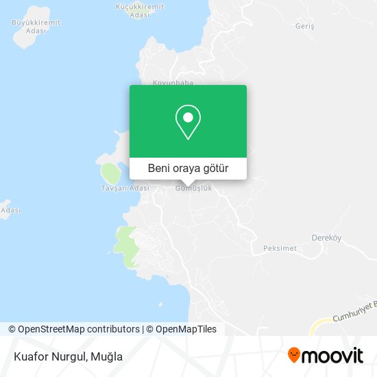 Kuafor Nurgul harita