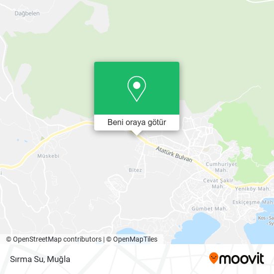 Sırma Su harita