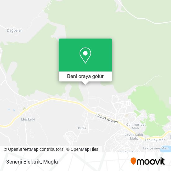 3enerji Elektrik harita