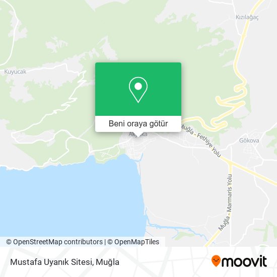 Mustafa Uyanık Sitesi harita