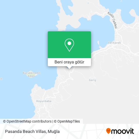 Pasanda Beach Villas harita