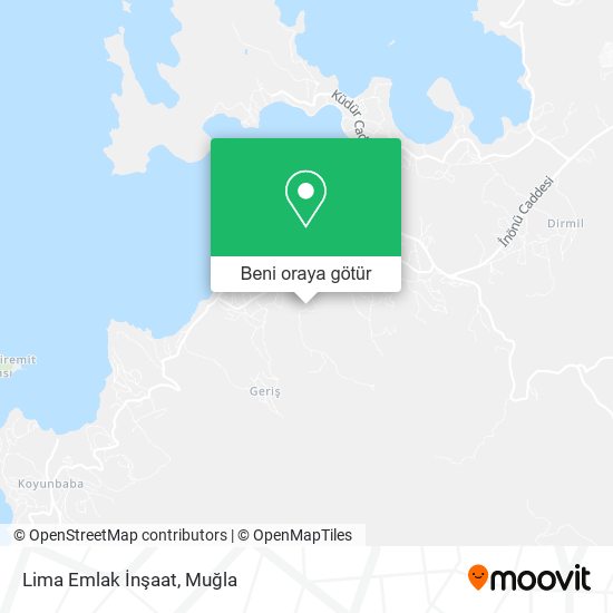 Lima Emlak İnşaat harita