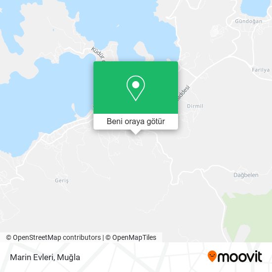 Marin Evleri harita