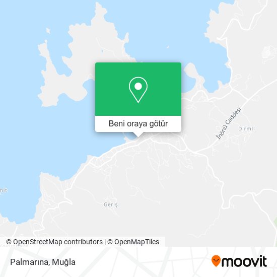 Palmarına harita