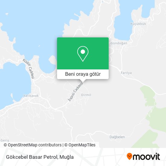 Gökcebel Basar Petrol harita