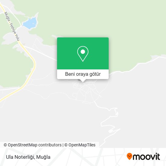 Ula Noterliği harita