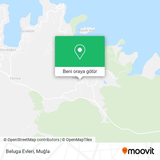 Beluga Evleri harita
