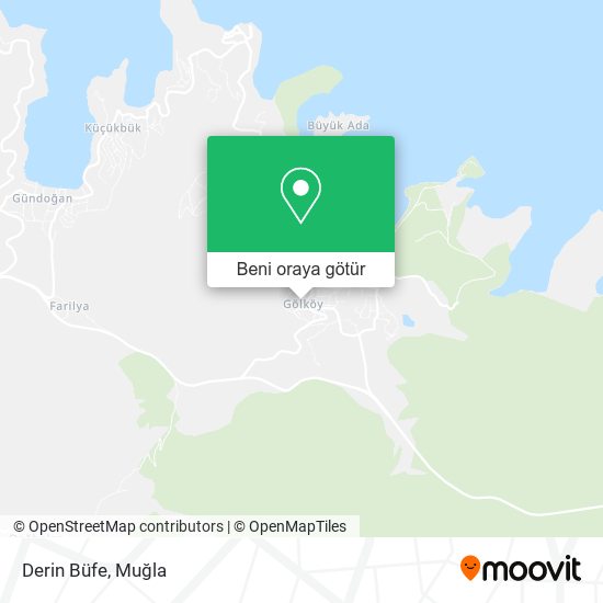 Derin Büfe harita