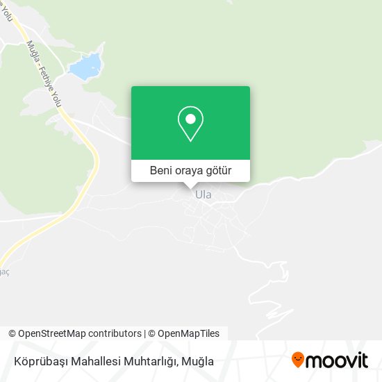 Köprübaşı Mahallesi Muhtarlığı harita